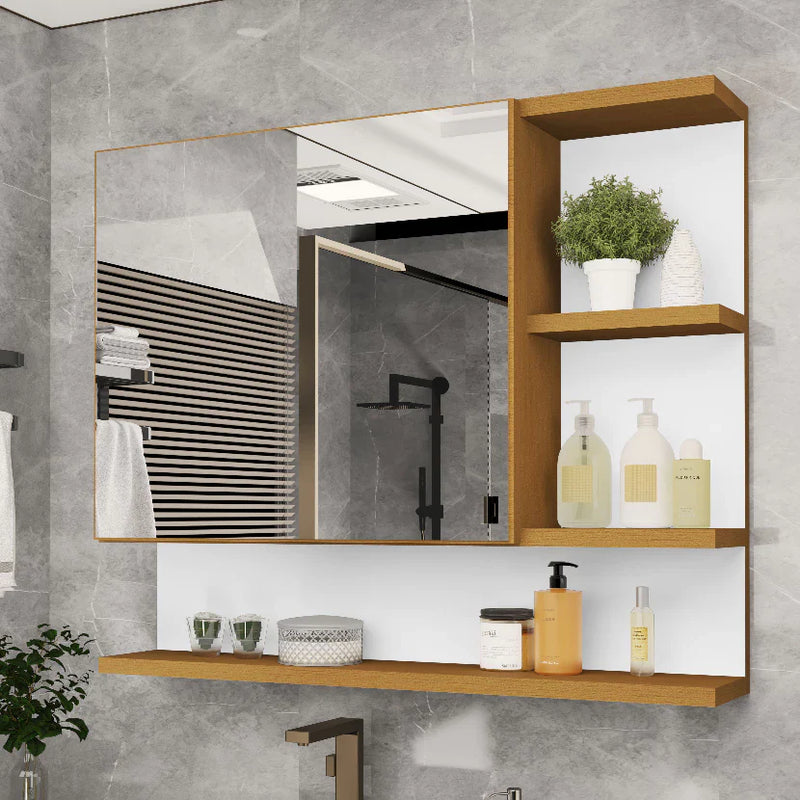 Armário Banheiro Espelheira com Porta