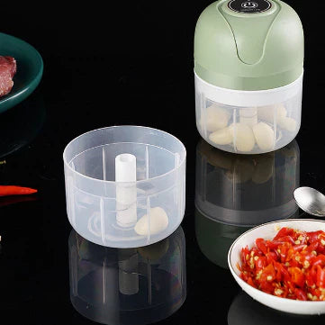Mini Processador De Alimentos Elétrico