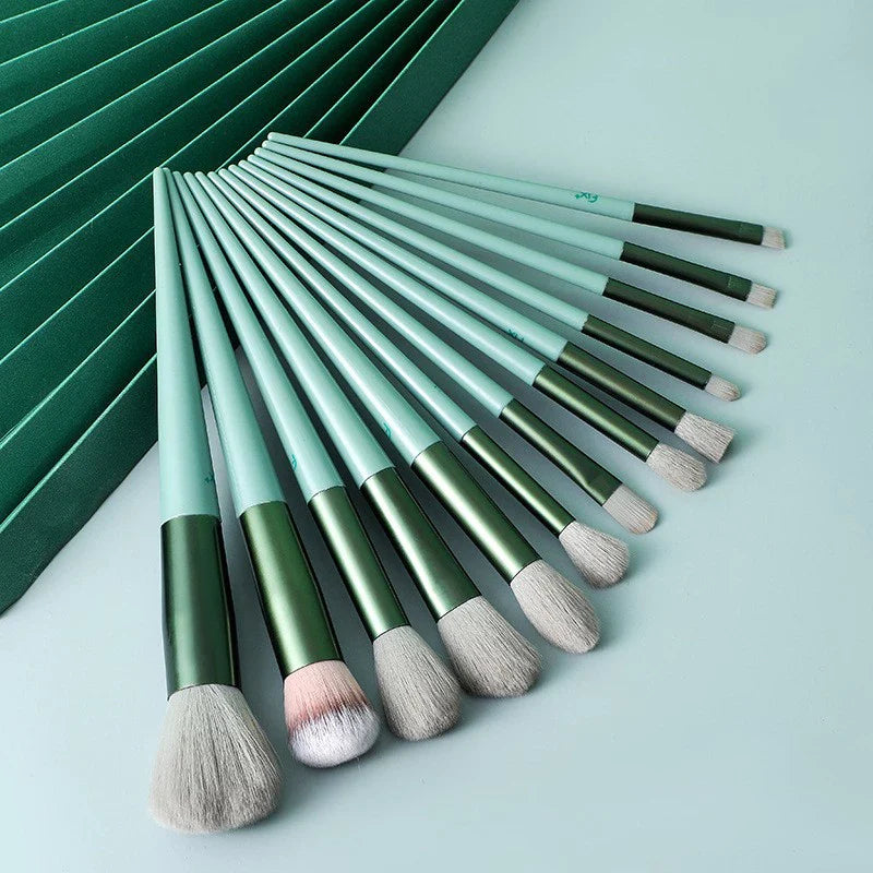 Kit 13 Pçs Pincéis De Maquiagem