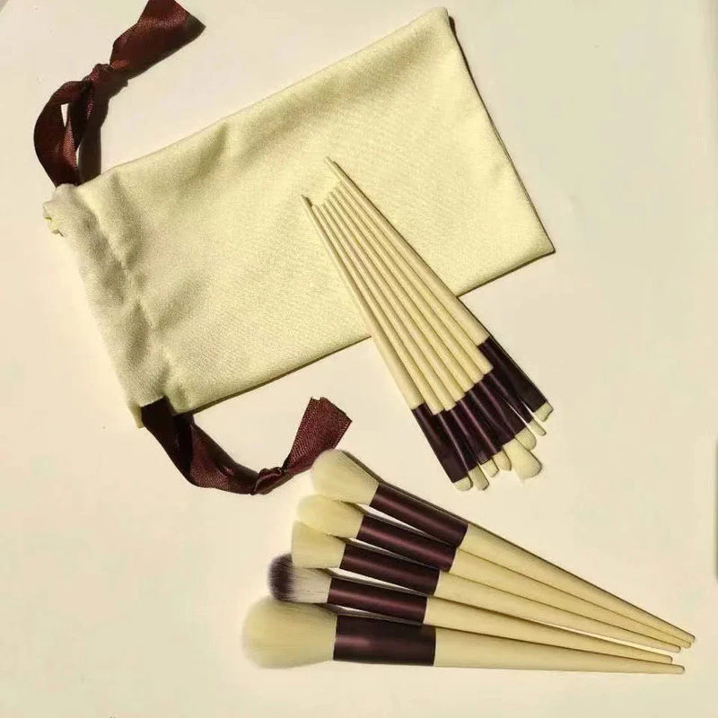 Kit 13 Pçs Pincéis De Maquiagem
