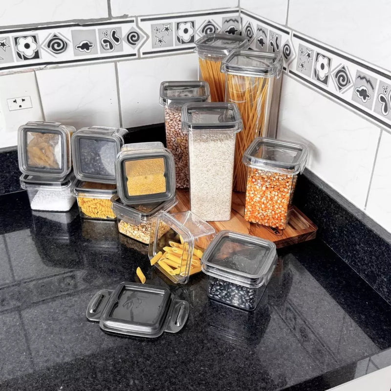 Kit de 13 Potes Herméticos