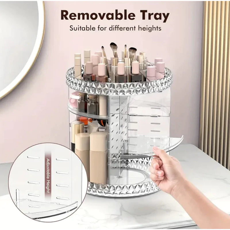 Organizador De Cosmético Giratório 360º