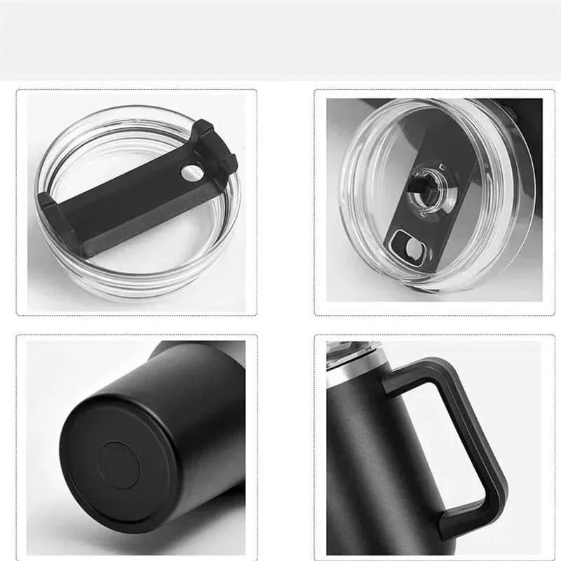 copo térmico  1200ml com canudo
