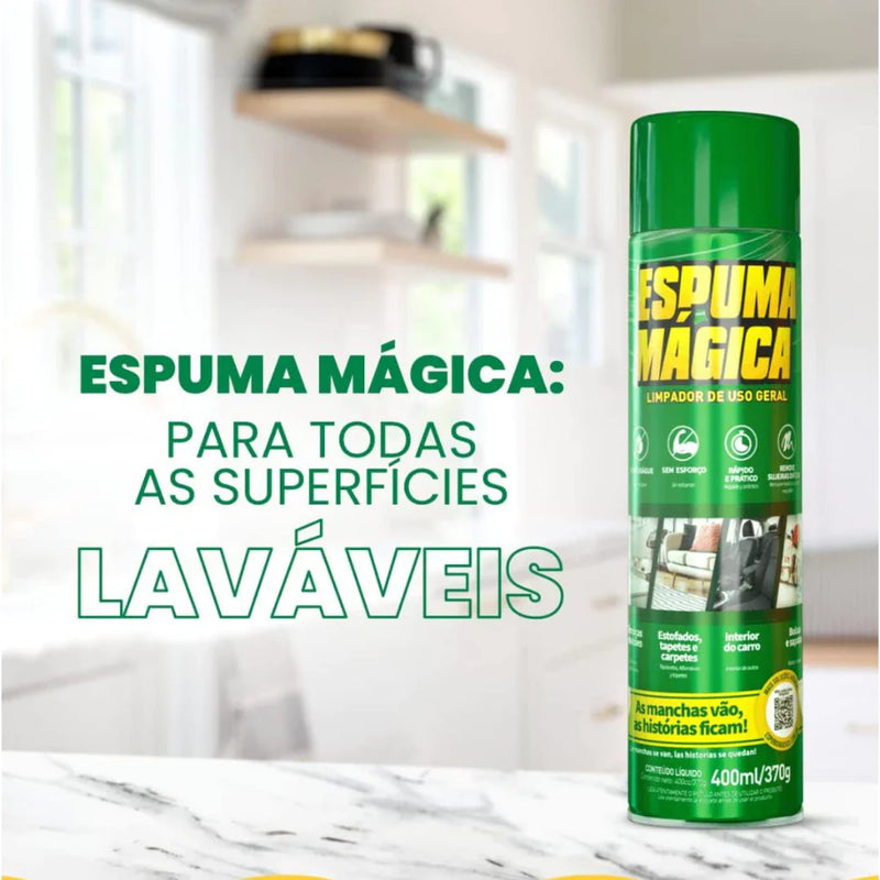 Espuma Mágica Limpador Instantâneo