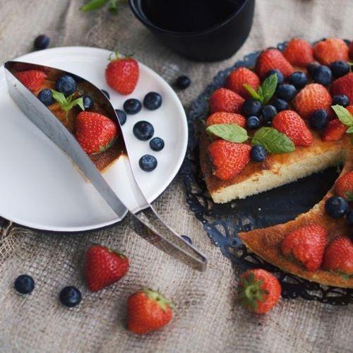 Fatiador de Bolo e Torta em Aço Inox com Design Europeu Premium