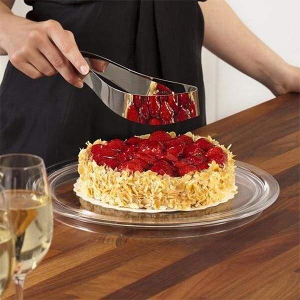 Fatiador de Bolo e Torta em Aço Inox com Design Europeu Premium