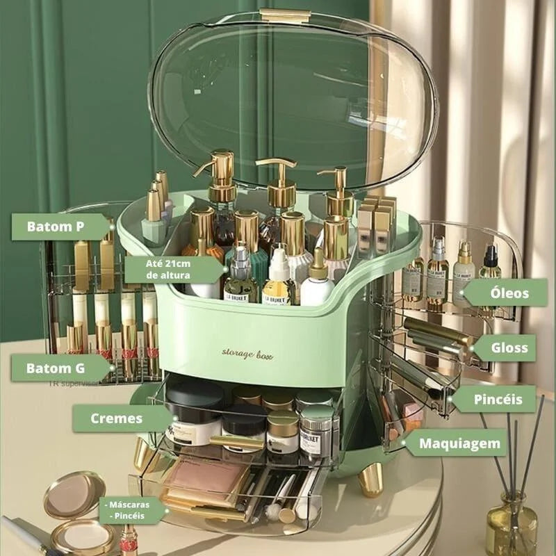 Organizador e Porta Maquiagem Acrílico