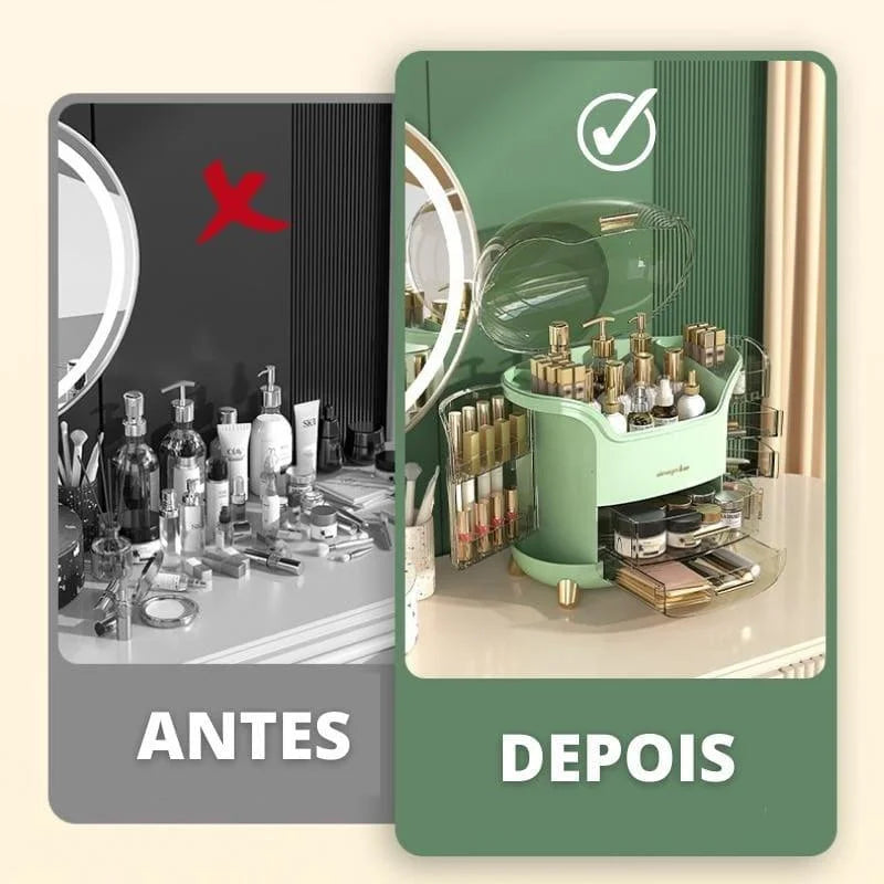 Organizador e Porta Maquiagem Acrílico