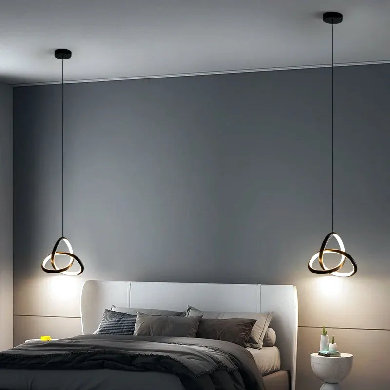 Luminária - Pendente LED Geométrico em Alumínio