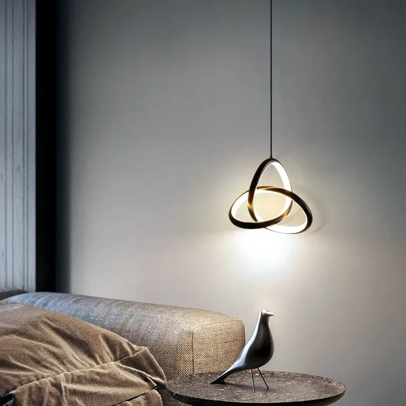Luminária - Pendente LED Geométrico em Alumínio