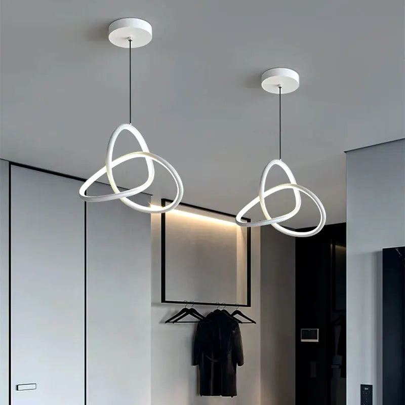 Luminária - Pendente LED Geométrico em Alumínio