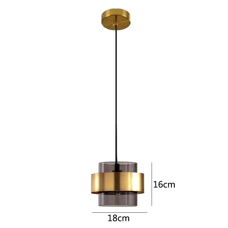 Pendente Vintage Glass LED