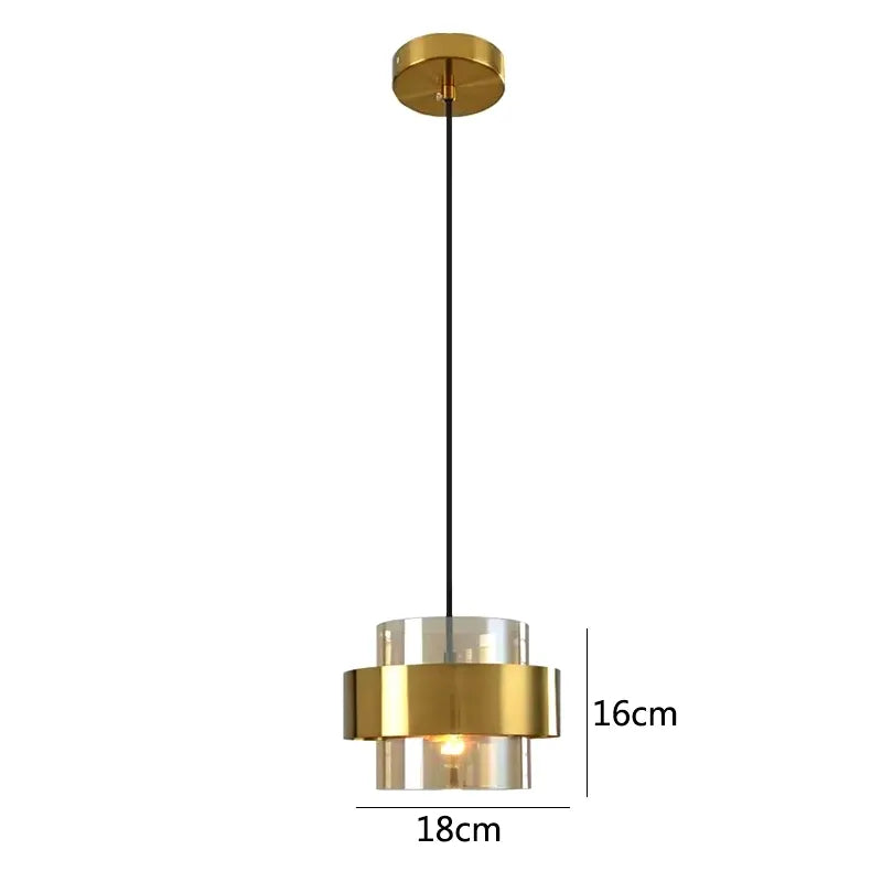 Pendente Vintage Glass LED