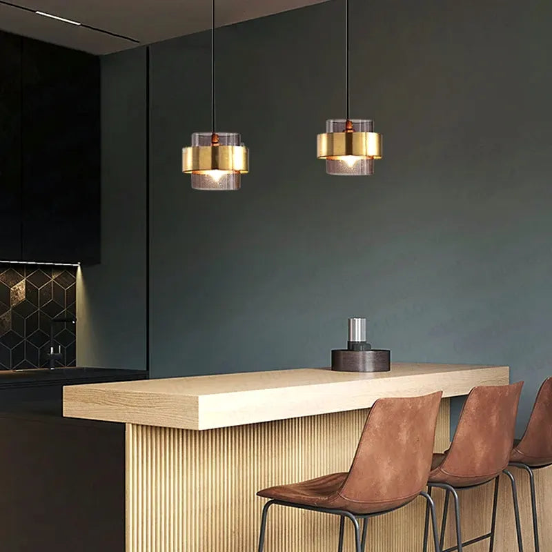 Pendente Vintage Glass LED