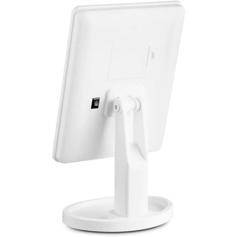 Espelho De Mesa Maquiagem Com Leds e Rotação