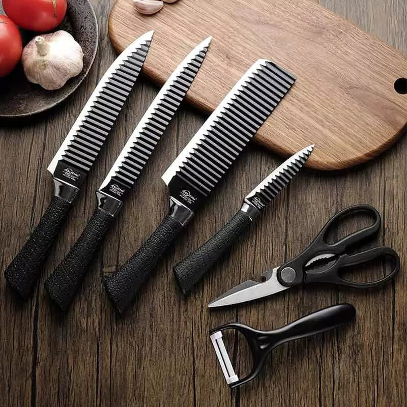 Kit de 6 Facas Churrasco inox
