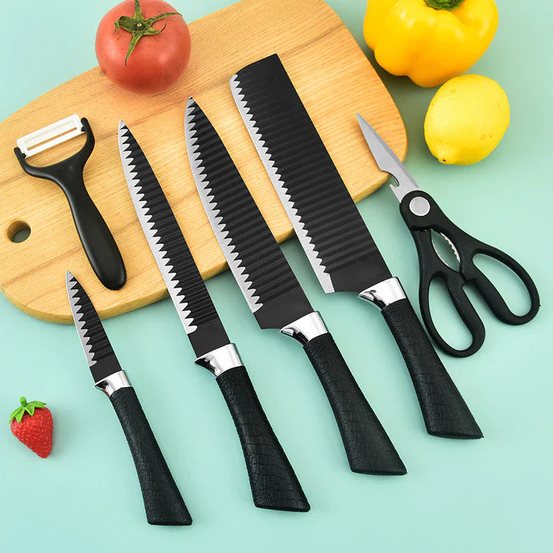 Kit de 6 Facas Churrasco inox