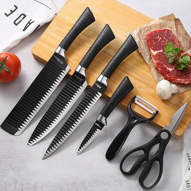 Kit de 6 Facas Churrasco inox